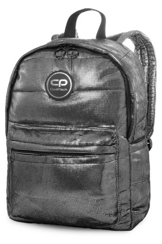 Plecak CoolPack Ruby - Srebrny Połysk, Idealny na Co Dzień