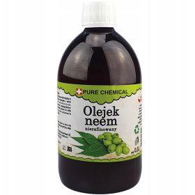   NEEM ULJE NERAFINIRANO TŁOCENO NA HLADNO 500ml ZA KOŽU I KOSU ZA BILJKE