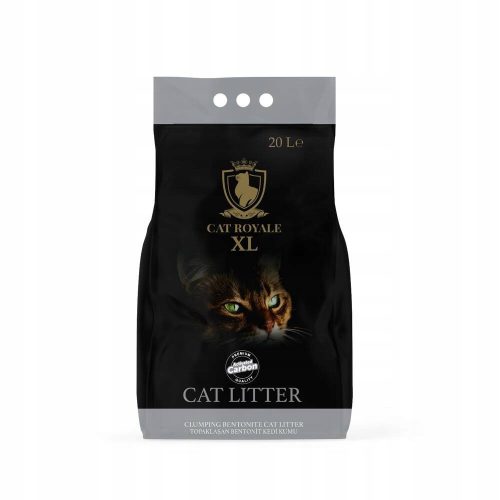 Cat Royale bentonitni posip s aktivnim ugljenom 20L