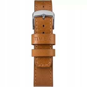 Kvalitetni smeđi kožni remen za sat Timex od 20 mm