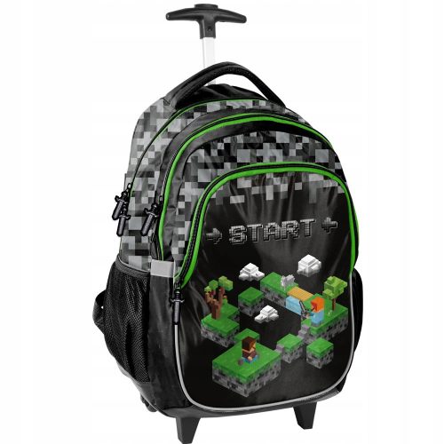 Školski Ruksak na Kolešćima Trolley Minecraft - Nova Kolekcija PASO
