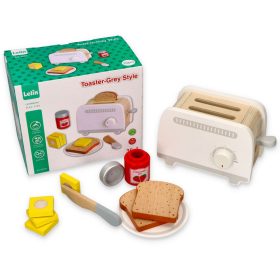Lelin drveni toster set za doručak