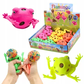 Anti-stres Gniotek Žaba Duga SQUISH ŽABA Lopta