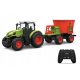 TRAKTOR ZA DALJINSKO UPRAVLJANJE SA SIJAČICOM I POKRETNIM GUMENIM ELEMENTIMA RC KOTAČI