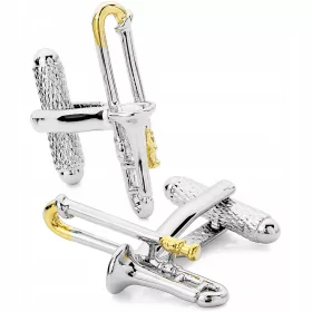   Trombon Manžete Elegantni Poklon za Glazbenika Onyx Art London