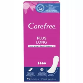 Carefree Plus Long Panty liners svježi miris 40 komada