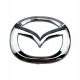  Naljepnica za volan automobila Mazda - Srebrna