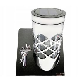 LED svijećnjak s solarnim napajanjem Paris 23 cm