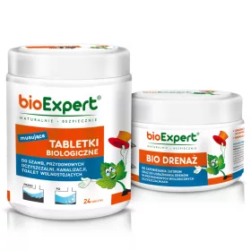   Bakterijske tablete za septičke jame 24kom na 2 godine + Bio deblokator 250g BIOEXPERT