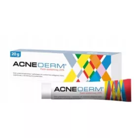   Acne-derm krema za lice s protuaknim i izbjeljivačkim učinkom, 20 g