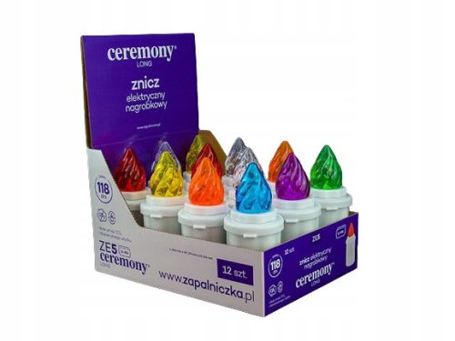  Ceremony Dugi umetak za LED svijeću 15 cm