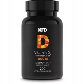   KFD Vitamin D3 4000 IU - 200 kapsula za zdravlje kostiju i imunitet