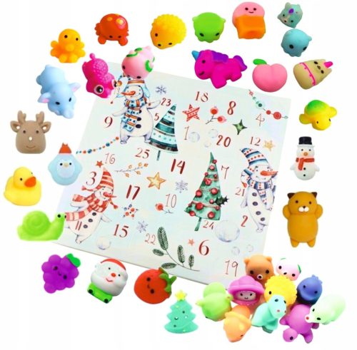 ADVENTSKI KALENDAR MOJI MOCHI SQUISHY GNIOTKI ZA DJECU