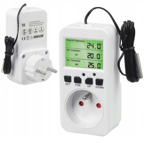   TERMOSTAT DIGITALNI REGULATOR TEMPERATURE, ELEKTRONSKA SONDA, 230V
