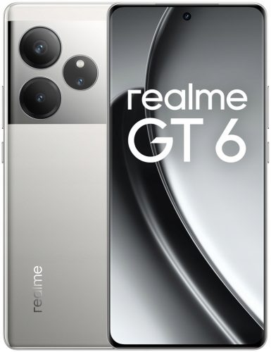 realme GT 6 16 GB / 512 GB 5G pametni telefon srebrni