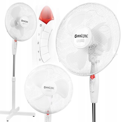  MalTec WL65 podni ventilator, bijeli
