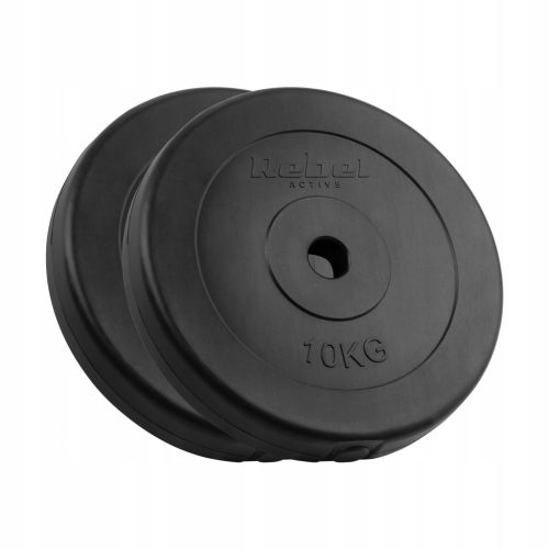 Set za opterećenje bitumenskih tereta 2x10kg 20kg s rupom promjera 31mm, klasična ploča REBEL