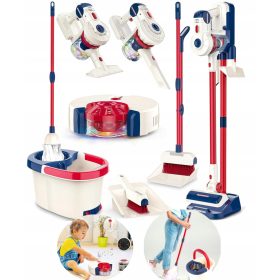   Set za čišćenje za djecu 8u1 Uspravni usisavač Robot Mop i metla 3 L+