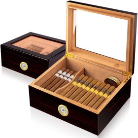    Slege Cigar Humidors, humidor za cigare, španjolska drvena kutija za