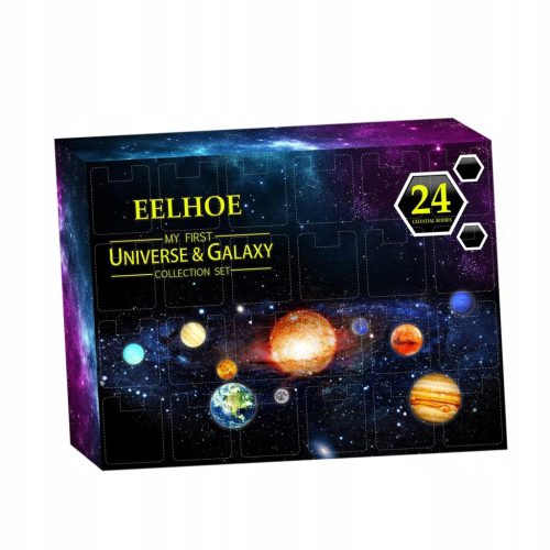 Adventski kalendar s planetarnim privjescima