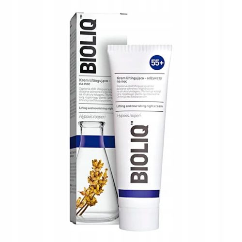 Bioliq 55+ Noćna krema za lifting i hranjenje - Idealna za zrelu kožu