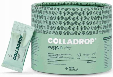 Colladrop Vegan30 - Veganski Suplement s Kukuruznim Kolagenom