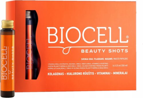 BIOCELL BEAUTY SHOTS za Zdravu Kožu - 14 Flašica od 25ml s Kolagenom i Vitaminima