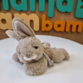 Mali plišani zeko Buster - smeđi, 15 cm (Bukowski Design)