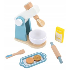 DJEČJI DRVENI BLENDER KUHINJSKI PROCESOR ZA IGRE