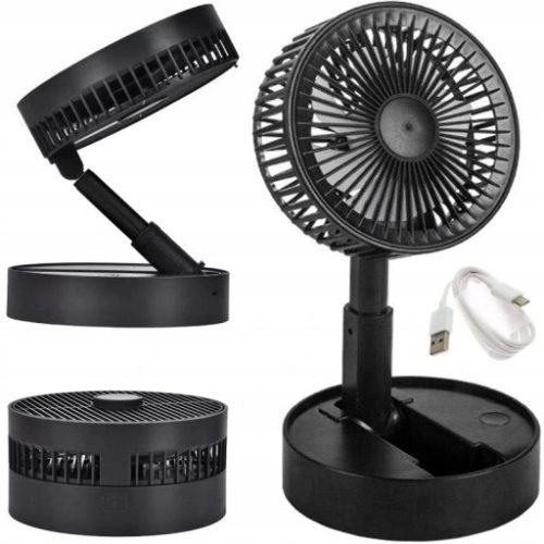  Azaris WINDMILL stolni ventilator crni