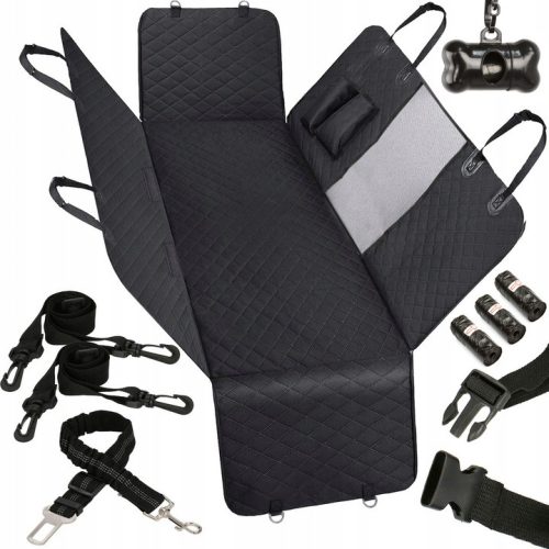 Mata za auto za pse, univerzalna navlaka za sjedala, crna, XL Mar-pol, 214 cm x 136 cm