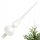  Stakleni vrh za jelku Cold white point - 26cm