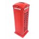  METALNA KASICA PRASICA CLASSIC LONDON TELEFONSKA KABICA 18 cm x 7 cm x 7