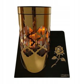 Zlatna Solarna Svijeća Elegancija Paris 23 cm