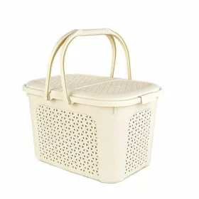 Piknik košara od ratana za ugodne obiteljske izlete