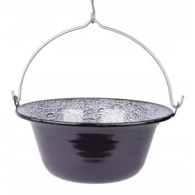  MAĐARSKA EMAJLIRANA VISEĆA LONDA 8 L Perfect Home BLACK