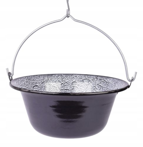  MAĐARSKA EMAJLIRANA VISEĆA LONDA 8 L Perfect Home BLACK