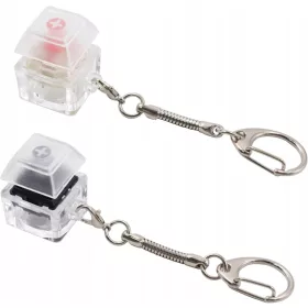   Tipkovnica Fidget Keychain Key Switch Fidget Toy Igračka za dekompresiju