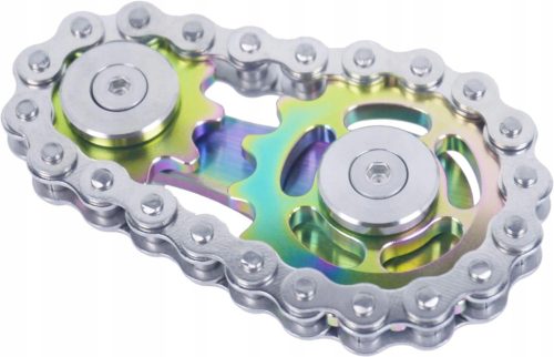Fidžet Spinner, dizajn biciklističkog lanca, Figity Spin s 2 brzine
