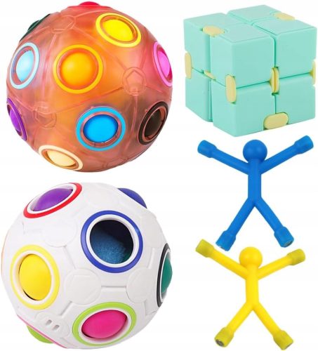 Senzorne igračke za djecu: Set fidget igračaka s lopticama za stimulaciju i zabavu