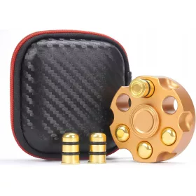   Fidget Spinner Cube Finger metalna legura, mala naprava za stol, spirala