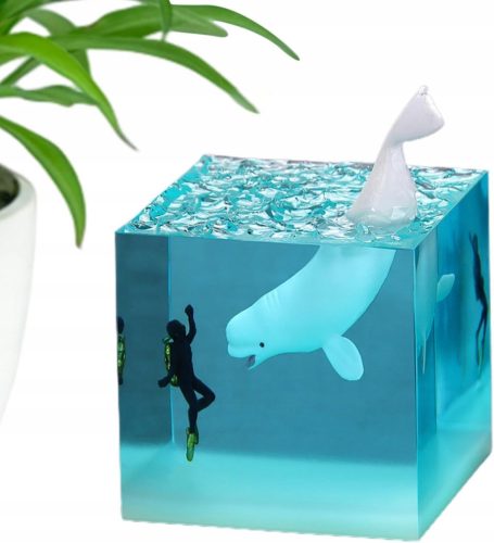 Mini oceanske noćne lampe od smole za računalo