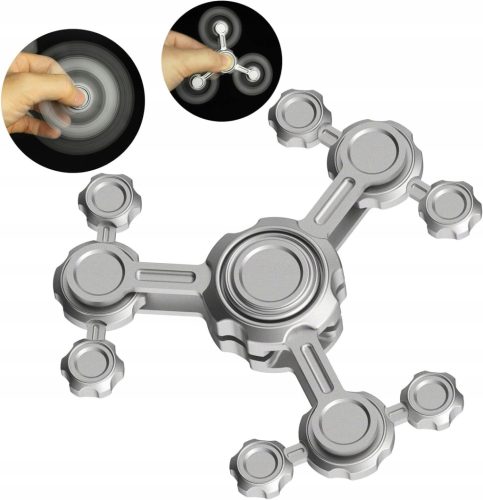 Fidžet Spinner metalna igračka za djecu i odrasle, fidžit