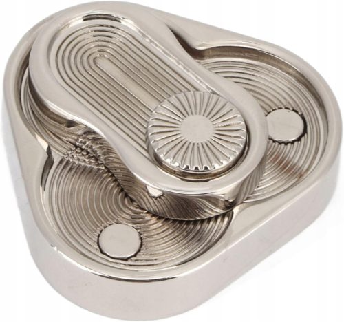 Senzorne igračke Trokutni Fidget Spinneri, Metalni Rotirajući Gadget za ADHD i Autizam