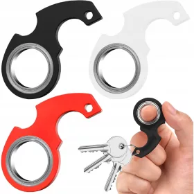    3 privjeska za ključeve, fidget ring, igračka, privjesak za ključeve,