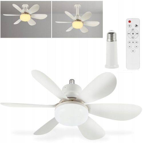  STROPNI VENTILATOR, VENTILATOR, STROPNI VENTILATOR, LED LAMPA 52 CM SA DALJINSKIM UPRAVLJAČEM