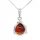  Srebrni privjesak s jantarom DICATE LADYBUG PENDANT od srebrnog FILMA