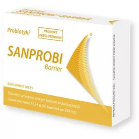   Sanprobi Barrier - Probiotički dodatak s 8 sojeva bakterija, 40 kapsula