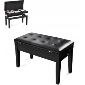  Piano klupa s podesivom visinom 74x34x48,5-56,5 cm