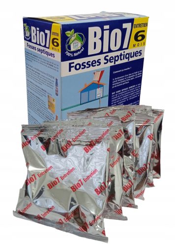 BIO7 Aktivator Septičkih Jama 6 Mjeseci Čišćenje - Originalni Francuski